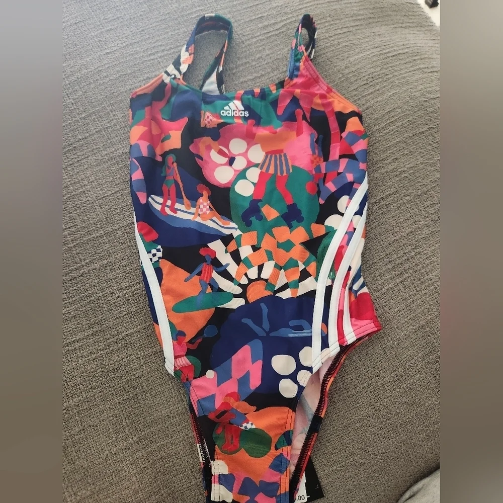 Adidas Farm Rio One Piece Swimsuit XS NWT